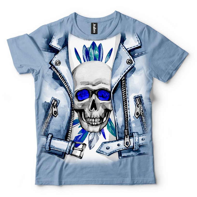 Blue Jacket Skull - Tulzo